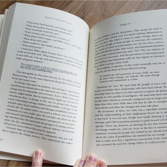 🔺️Schools Cannot Do It Alone Paperback Book - Picture 3 of 9